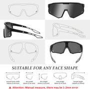 ÉÌƷͼƬ 5 | B0D78XVKSX | FEISEDY Polarized Cycling Glasses Sports Sunglasses, UV400 Protection Baseball Running Glasses for Men Women Youth B0180