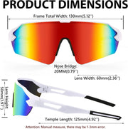 ÉÌƷͼƬ 58 | B0BQLPB8JV | FEISEDY Sports Sunglasses for Men and Women, UV400 Protection Outdoor Cycling Driving Fishing Glasses B2987