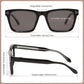 商品图片 26 | B0FHD6DJB5 | FEISEDY Trendy Square Polarized Sunglasses For Men Women Thick Frame B0294