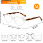 商品图片 30 | B0GV3QRRGW | FEISEDY Oval Cat Eye Blue Light Blocking Glasses for Women Clear Lens B0395