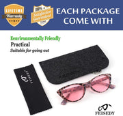 ÉÌƷͼƬ 19 | B08B8G5GR9 | FEISEDY Retro Cat Eye Sunglasses Women Men Vintage Small Cateye UV400 Sunglasses B2617