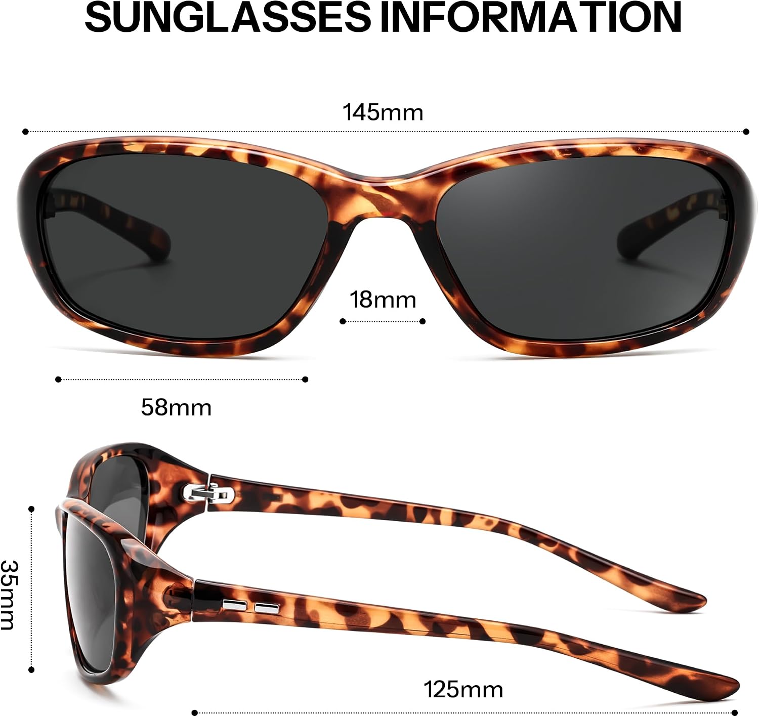 商品图片 16 | B0GLGJQXJW | FEISEDY Y2K Bug Eye Cat Eye Oval Sunglasses for Women Men B0407 | Ultra-lightweight, UV400 protection, Versatile & Chic, Petite faces
