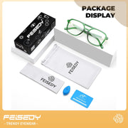 ÉÌƷͼƬ 57 | B0DPLTC8K6 | FEISEDY Vintage Square Blue Light Blocking Glasses Women Men 70s Flat Aviator Glasses Computer Anti Glare B0062