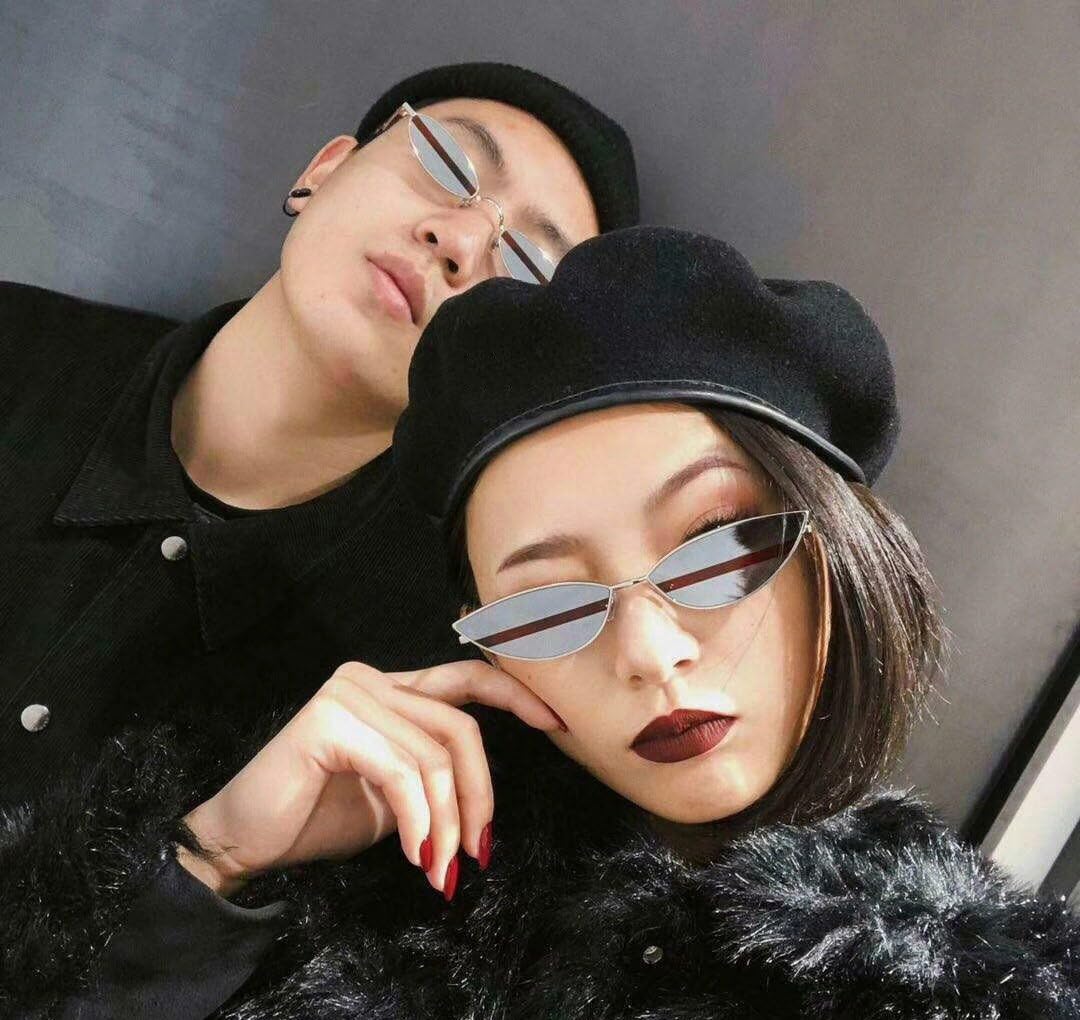 ÉÌƷͼƬ 54 | B0CNZ29R9R | FEISEDY Y2K Sunglasses for women Men Fashion Cateye Designer B2298