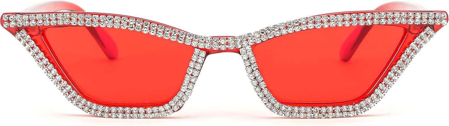 商品图片 66 | B079KYQYT3 | FEISEDY Small Cat Eye Sunglasses Vintage Square Shade Women Eyewear B2291
