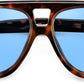 商品图片 15 | B0H1WK6BZT | FEISEDY Retro Aviator Polarized Sunglasses Men Women Trendy Square B0433