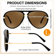 ÉÌƷͼƬ 46 | B0GYVVZBQM | FEISEDY Classic Aviator Sunglasses UV400 Protection for Women Men B0461