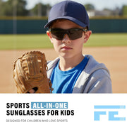 ÉÌƷͼƬ 58 | B07JZ18KMZ | FEISEDY Kids Polarized Sports Sunglasses, TR90 UV400 Baseball Cycling