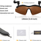 商品图片 16 | B0FZT6Y4FL | FEISEDY Polarized Clip On Sunglasses,Clip Cap Sports Sunglasses,UV400 Sunglasses for Mens Womens Fishing Cycling Hiking B0356