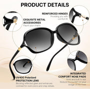 ÉÌƷͼƬ 26 | B0H8N71P98 | FEISEDY Fashion Polarized Sunglasses for Women Butterfly UV400 B0424