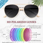 商品图片 20 | B0H1BPNZ36 | FEISEDY 70s Retro Aviator Sunglasses Polarized UV400 for Men Women B0453