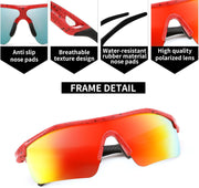 ÉÌƷͼƬ 91 | B07JZ18KMZ | FEISEDY Kids Polarized Sports Sunglasses, TR90 UV400 Baseball Cycling
