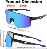 ÉÌƷͼƬ 42 | B0DTYL7JBV | FEISEDY Sports Sunglasses for Men, Women and Teens - Baseball, Biking, Cycling UV400 Protection B2388