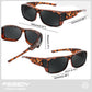 商品图片 11 | B0GR4T274K | FEISEDY Polarized Fit Over Glasses Sunglasses Driving Outdoors B0330