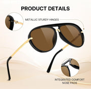 ÉÌƷͼƬ 47 | B0GYVVZBQM | FEISEDY Classic Aviator Sunglasses UV400 Protection for Women Men B0461