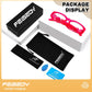 商品图片 29 | B0G34Q5S98 | FEISEDY Retro Trendy Narrow Blue Light Glasses for Women Men B0316 | Vintage 90s Small Square Eyeglasses,Blue Light Blocking