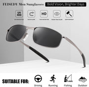 ÉÌƷͼƬ 17 | B07GSRV2H5 | FEISEDY Rectangle Polarized Square Sunglasses for Men Women B2444