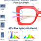 商品图片 31 | B08DF5QRXC | FEISEDY Oversized Square Blue Light Blocking Glasses Eye Strain Glare Pearl Inlay Arm Cat Eye Fashion Eyewear B2639