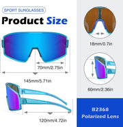 ÉÌƷͼƬ 22 | B0CTT71RHP | FEISEDY Polarized Sports Sunglasses for Men Women Youth Cycling Glasses Baseball Softball Sunglasses B2368