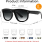 商品图片 11 | B0D8JDCTKS | FEISEDY Square Sunglasses for Women Men Unisex Curved Style Shades Designer Sun Glasses B0214