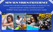 ÉÌƷͼƬ 46 | B079GSTW1D | FEISEDY Polarized Women Square Sunglasses Sparkling Composite Shiny Frame B2289