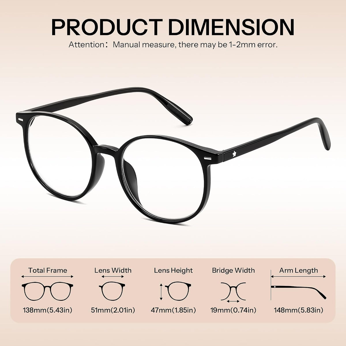 ÉÌƷͼƬ 19 | B0GT2R9GP7 | FEISEDY Photochromic Blue Light Blocking Glasses Fashion Women Men B1238