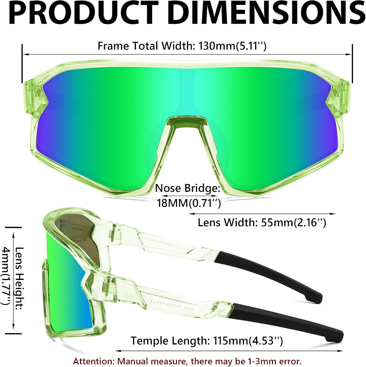 ÉÌƷͼƬ 20 | B0D73JNPNN | FEISEDY Kids Sunglasses Polarized Youth Baseball Sunglasses Sports Cycling Glasses for Boys Girls Age 4-8 B0183