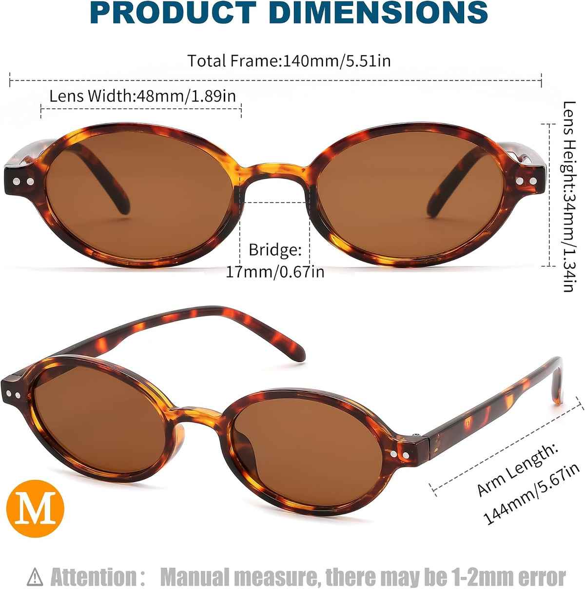 ÉÌƷͼƬ 12 | B0GV61HCD9 | FEISEDY Retro Oval Sunglasses for Women Small 90s Y2K UV Protection B1584