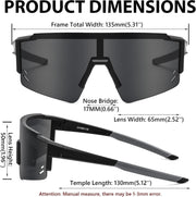 ÉÌƷͼƬ 58 | B0CCJ9N8C5 | FEISEDY Kids Sports Sunglasses UV400 for Youth, Ages 8-16 B0048