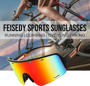 ÉÌƷͼƬ 14 | B0C6M24X4M | FEISEDY Sports Sunglasses Cycling Glasses Baseball Glasses for Youth Teens UV400 Protection B2974