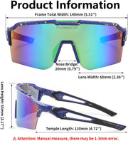 ÉÌƷͼƬ 26 | B0CVWYCSZS | FEISEDY Sports Sunglasses for Men Women Baseball Cycling Running Driving Glasses UV400 B0088