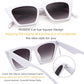 商品图片 52 | B0C5378735 | FEISEDY Vintage Square Cat Eye Sunglasses Women Trendy Cateye Sunglasses B2473