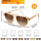 商品图片 8 | B0DSH2BVX5 | FEISEDY Polarized Aviator Sunglasses Men Women, Retro 70s Style Design - UV400 Protection, Driving & Daily Wear B0203