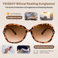 商品图片 22 | B0F8N9H1N8 | FEISEDY Fashion Bifocal Reader Sunglasses, Butterfly Reading Glasses B0286