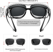 ÉÌƷͼƬ 7 | B0GR4T274K | FEISEDY Polarized Fit Over Glasses Sunglasses Driving Outdoors B0330