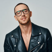 ÉÌƷͼƬ 3 | B0DPLTC8K6 | FEISEDY Vintage Square Blue Light Blocking Glasses Women Men 70s Flat Aviator Glasses Computer Anti Glare B0062