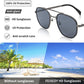 商品图片 26 | B0B38ZHMJL | FEISEDY Sunglasses Aviator Men Women 70s Sun Glasses Square Frame UV400 Protection B2953