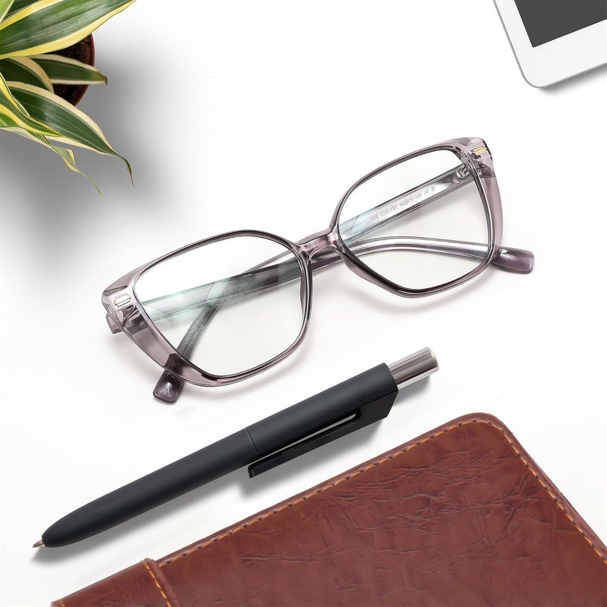 ÉÌƷͼƬ 13 | B0CTQL71PM | FEISEDY Cat Eye Blue Light Glasses for Women Anti Glare Eyestrain Computer Game Glasse B0123