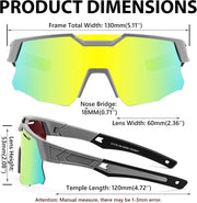 ÉÌƷͼƬ 102 | B0CCJ9N8C5 | FEISEDY Kids Sports Sunglasses UV400 for Youth, Ages 8-16 B0048