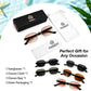 商品图片 7 | B0GY42ZV46 | FEISEDY Women and Men UV400 Protection Sunglasses, Polygon Square Metal Frame Retro Stylish Shades B0452