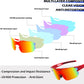 商品图片 5 | B0DBVLTVQD | FEISEDY Kids Sunglasses Youth Baseball Sun Glasses, UV400 Sports Cycling Softball Sunglasses for Adult Boys Girls B0227