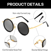 ÉÌƷͼƬ 13 | B0GG9HX9Z6 | FEISEDY Adjustable Polarized Round Sunglasses B0379