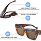 商品图片 26 | B09TFBWQ5G | FEISEDY Retro Square Cat Eye Sunglasses Jelly Colored Women Men 90s B2902