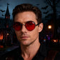 商品图片 86 | B06XY36GDW | FEISEDY Retro Gothic Steampunk Sunglasses For Men Women