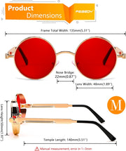 ÉÌƷͼƬ 69 | B06XY36GDW | FEISEDY Retro Gothic Steampunk Sunglasses For Men Women
