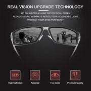 ÉÌƷͼƬ 10 | B08NWWZK7V | FEISEDY Polarized Sunglasses Rectangular Metal Ultra Lightweight Men's Sunglasses B2704