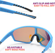 ÉÌƷͼƬ 35 | B0CSJXGX3L | FEISEDY Polarized Sports Sunglasses for Men Women Cycling Running Fishing Tac Glasses UV400 Protection B1125