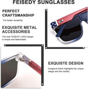 ÉÌƷͼƬ 102 | B0B2836HD6 | FEISEDY Sunglasses for Women Men, Fashion Mirrored Single Lens Shades