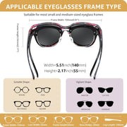 ÉÌƷͼƬ 52 | B0FRRPPHRW | FEISEDY Fit Over Glasses Polarized Sunglasses, UV400 Protection for Driving & Outdoor Activities B0328
