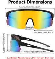 ÉÌƷͼƬ 13 | B0CSDCDBR7 | FEISEDY Cycling Sunglasses for Men Women, Sports Glasses for Youth Running Baseball Shades UV400 Protection B0108